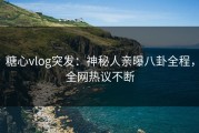 糖心vlog突发：神秘人亲曝八卦全程，全网热议不断