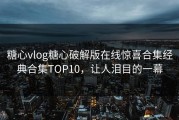 糖心vlog糖心破解版在线惊喜合集经典合集TOP10，让人泪目的一幕