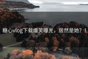 糖心vlog下载爆笑曝光，居然是她？！