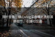 限时查看：糖心vlog深夜曝出真相震撼细节，引爆社交圈