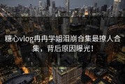 糖心vlog冉冉学姐泪崩合集最撩人合集，背后原因曝光！