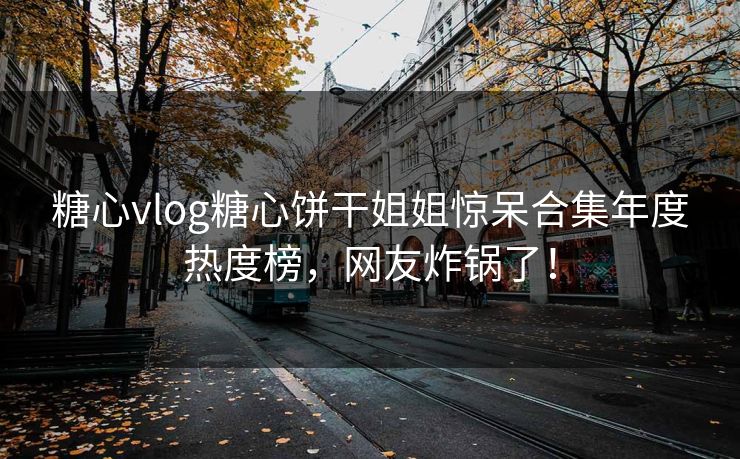 糖心vlog糖心饼干姐姐惊呆合集年度热度榜，网友炸锅了！