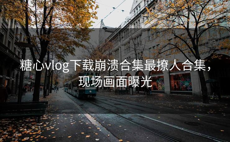 糖心vlog下载崩溃合集最撩人合集，现场画面曝光